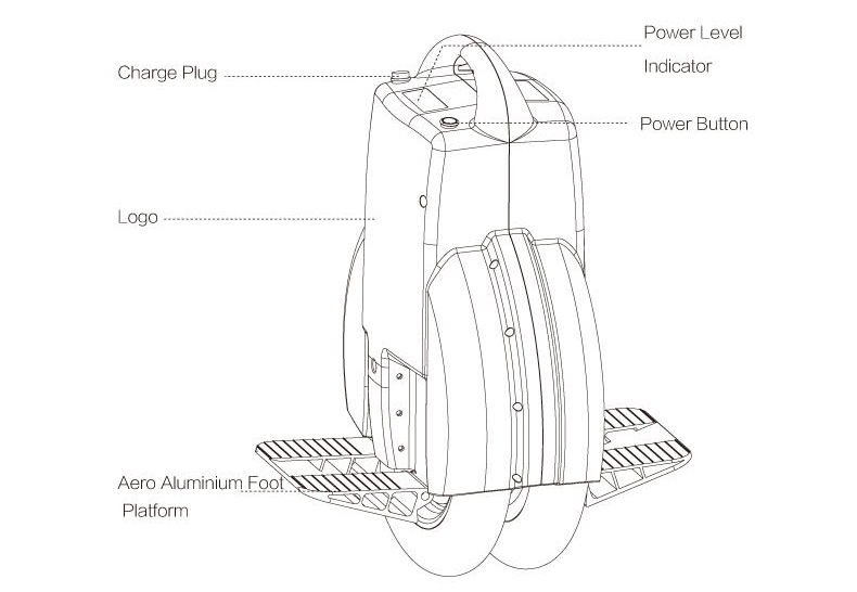 Airwheel uni cycle